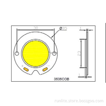 3535 Cool white COB LED DIODE